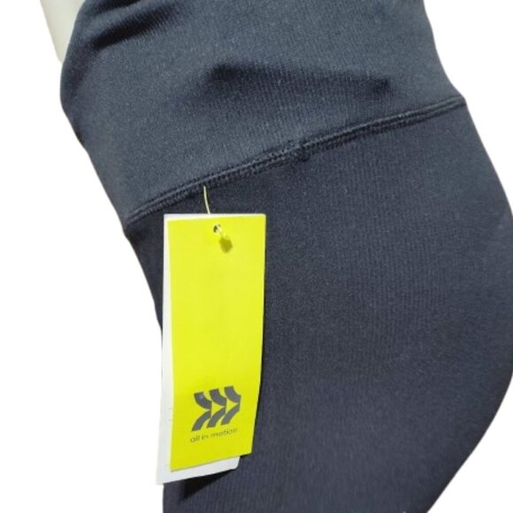 All in My Motion Stretch Seamless Stretch Legging Black Women's Size Medium NWT - Picture 3 of 12